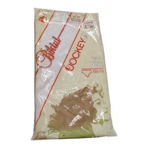 Vintage NOS Jockey For Her Brief Panties Combed Cotton Size 7 42-44"‎ Hip